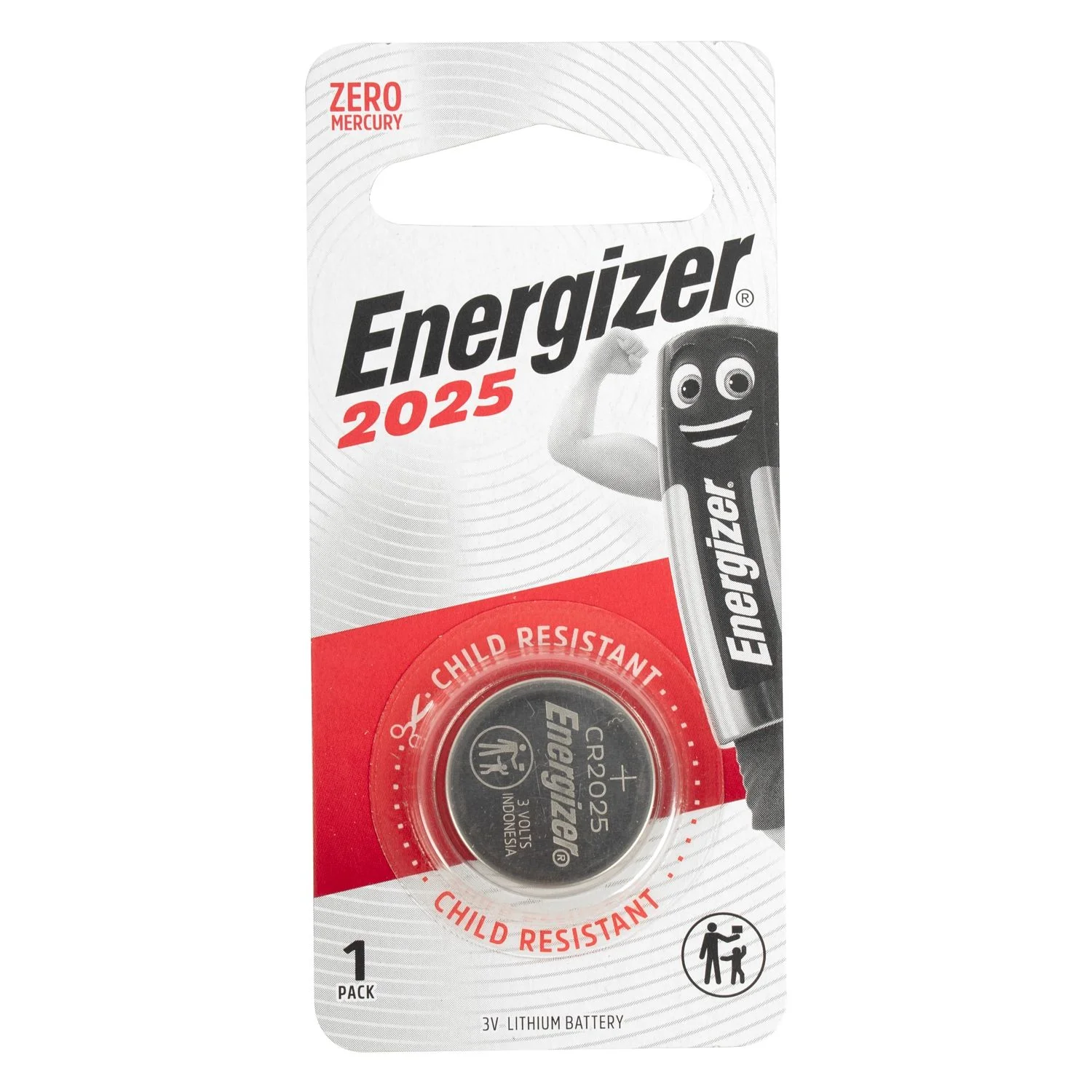 E301326300.webp CR2025 BP1 3V LITHIUM COIN BATTERY (MOQ12) ENERGIZER - Image 1