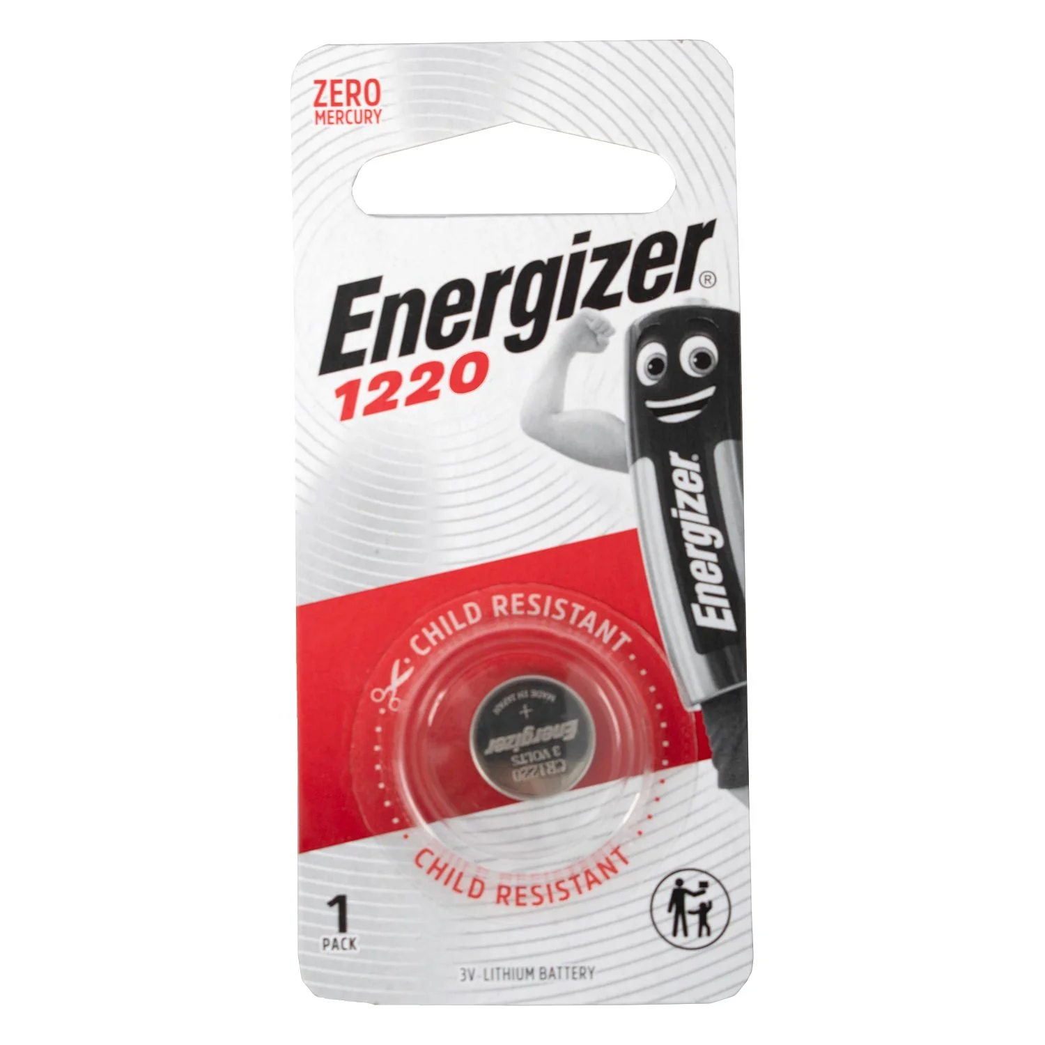 E301627000.webp CR1220 3V BP1 LITHIUM COIN BATTERY (MOQ12) ENERGIZER - Image 1