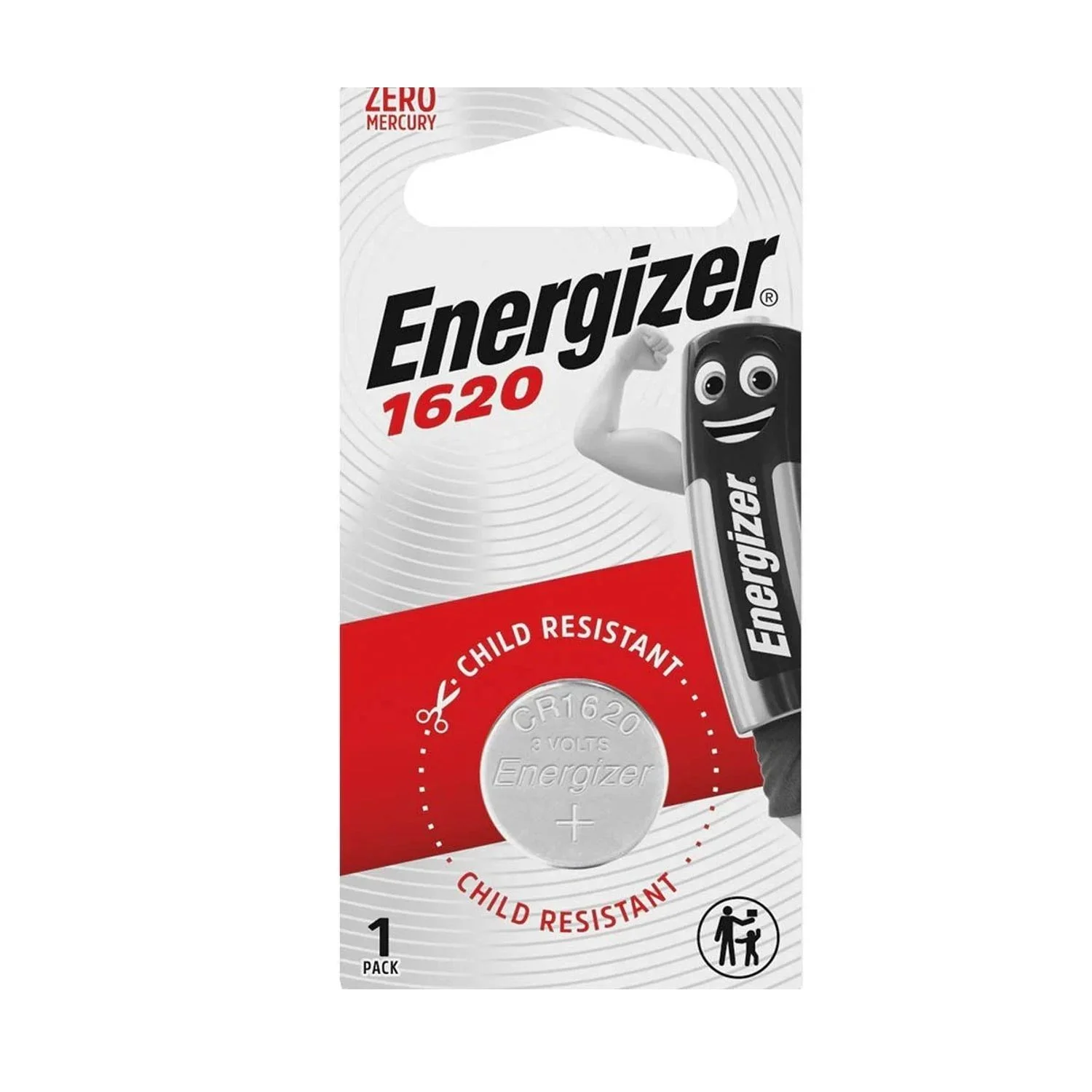E301627300.webp CR1620 3V BP1 LITHIUM COIN BATTERY (MOQ12) ENERGIZER - Image 1