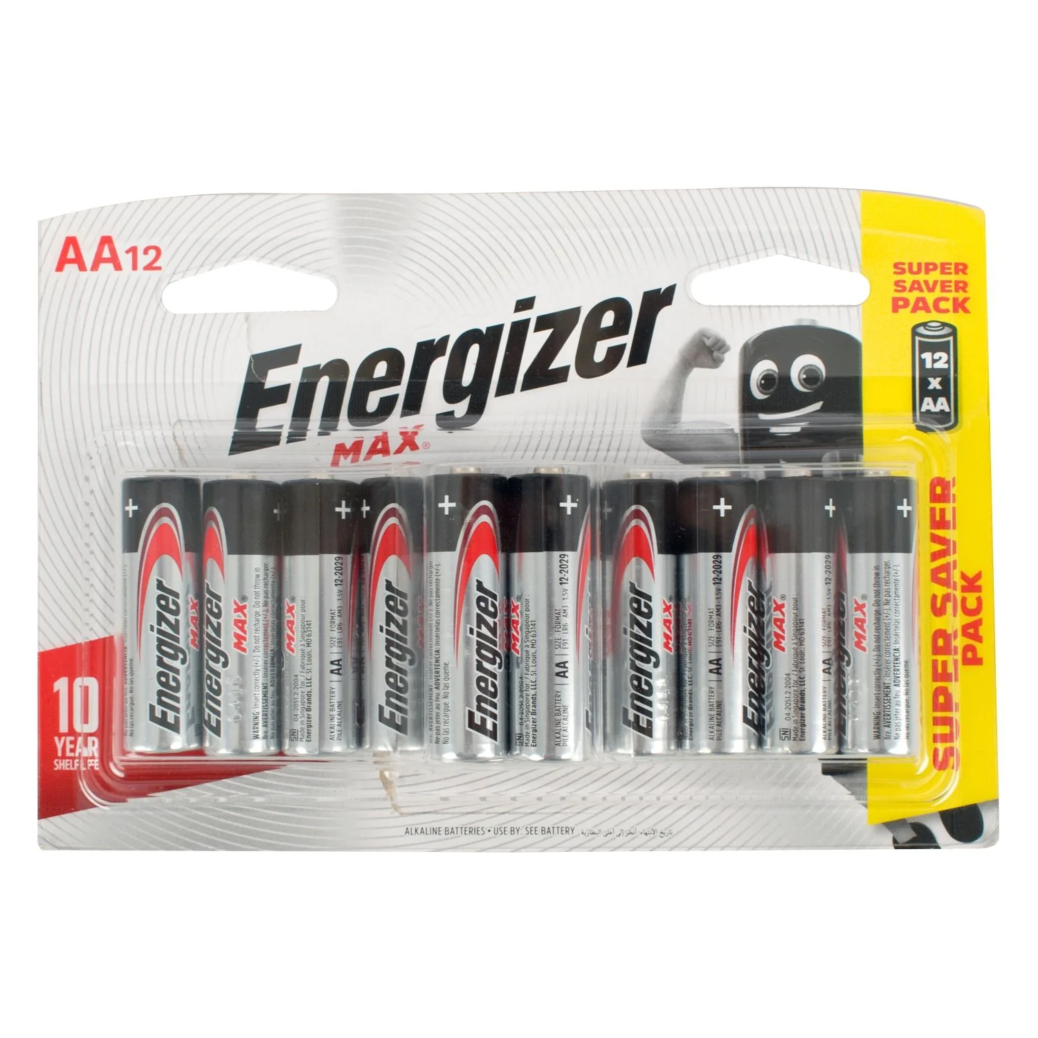 E301638800.webp MAX AA BATTERY-12PACK (MOQ6) ENERGIZER - Image 1