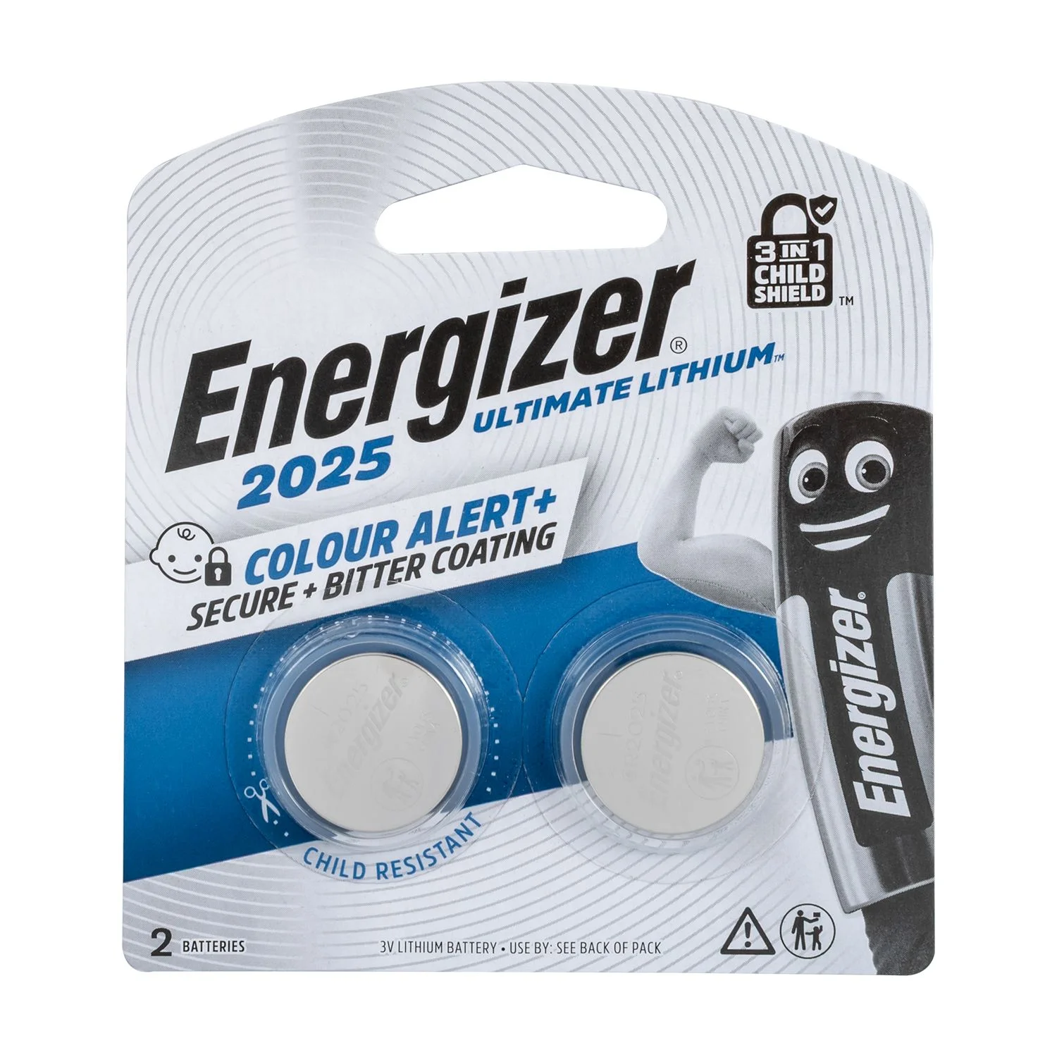 E304198900.webp CR2025 3V BP2 BATTERY ULT LITHIUM COIN 3 IN 1 ENERGIZER - Image 1