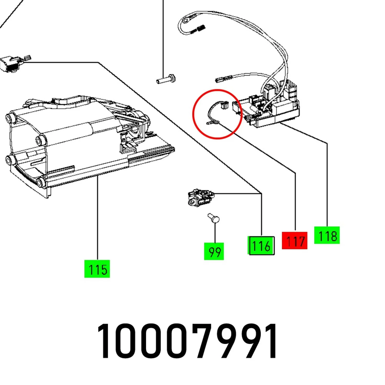 FES10007991.webp PTC RESISTOR DF 700 90°C - Image 1
