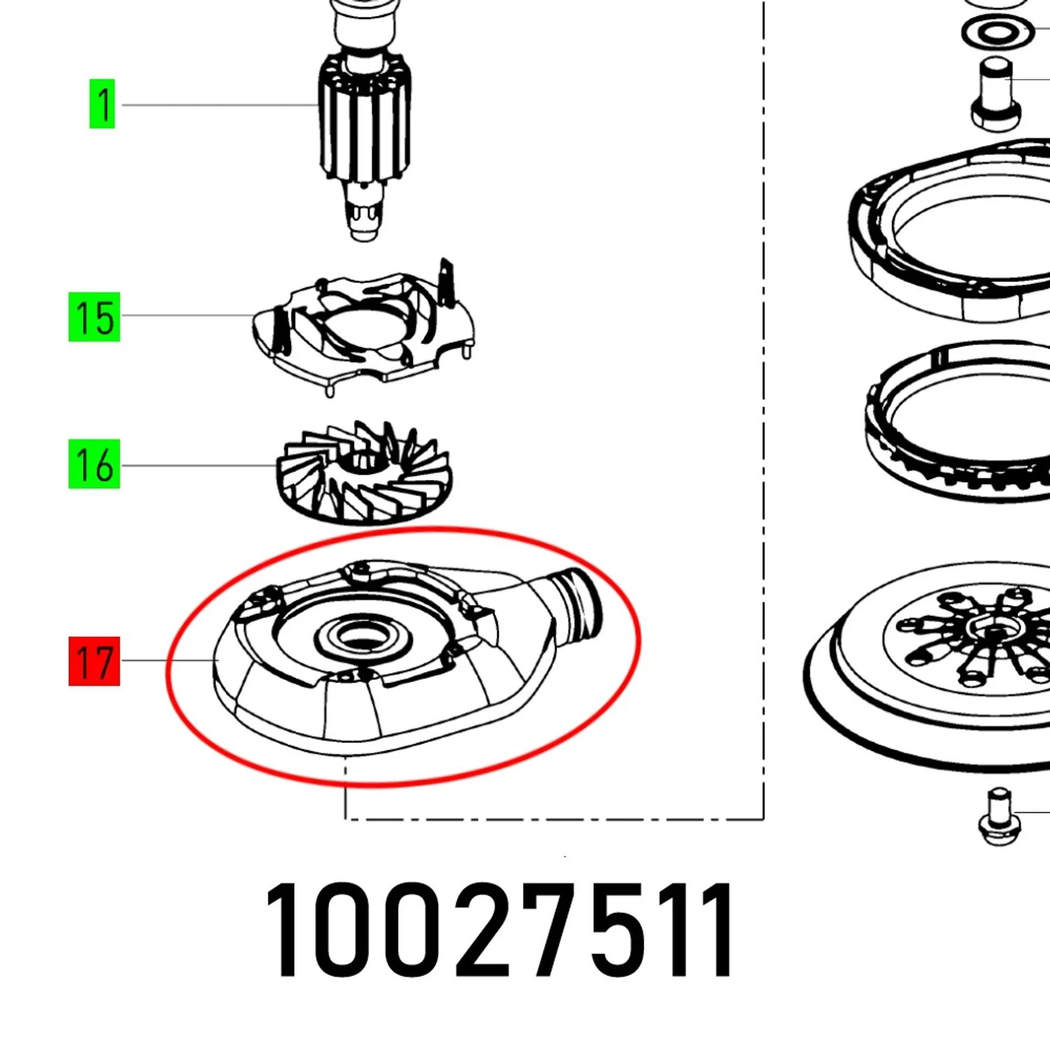 FES10027511.webp BEARING COVER ETS 150 ET-BT - Image 1