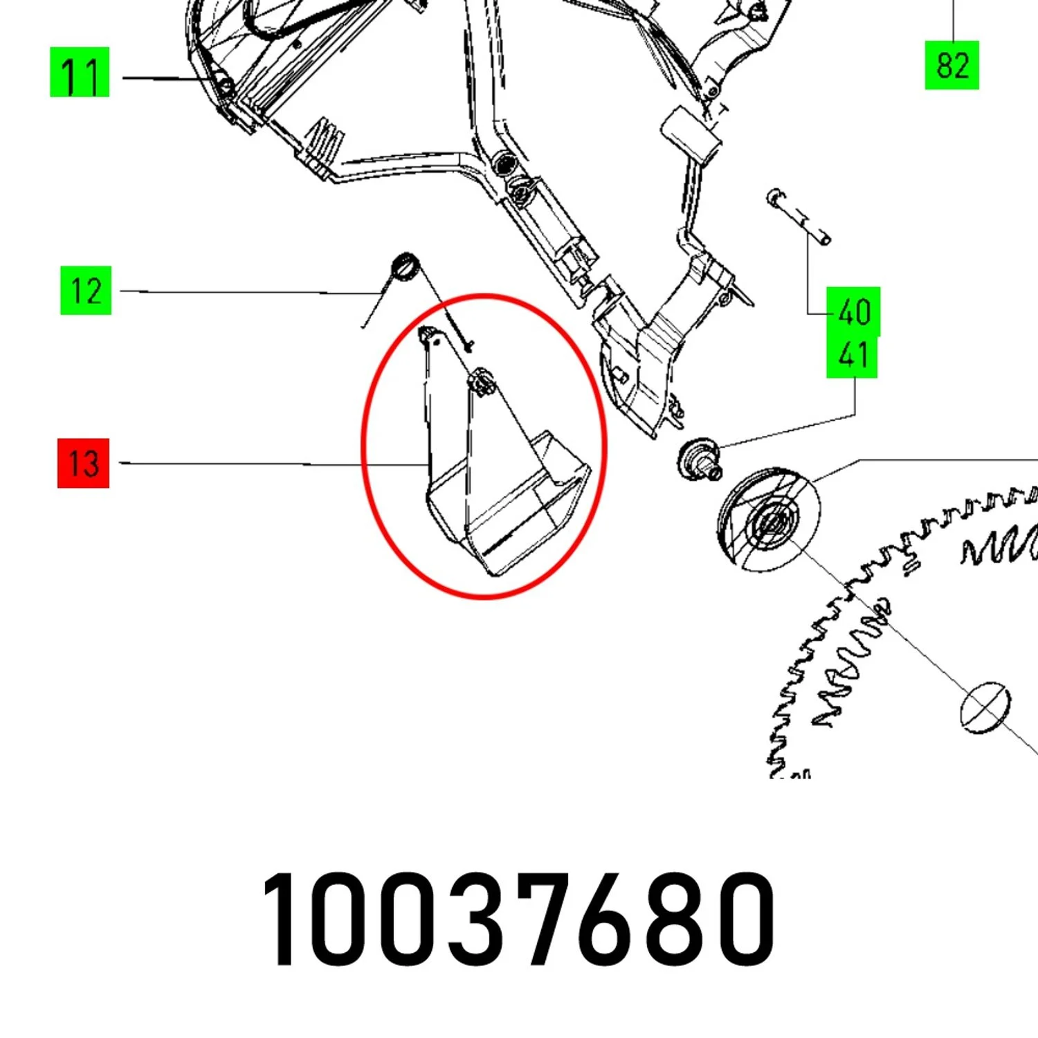 FES10037680.webp DUST EXTRACTION ATTACHMENT KS 120 KONFOR - Image 1
