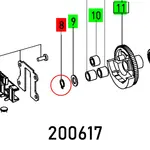 CIRCLIP DIN 471-8X0 8