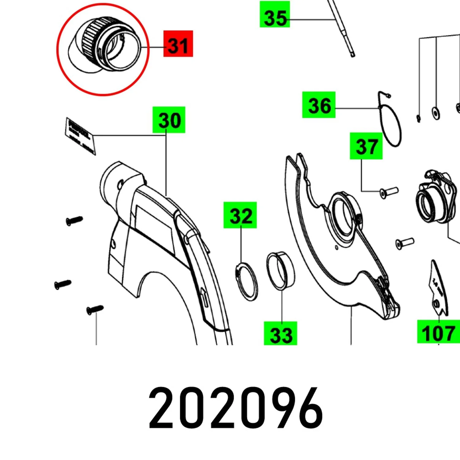 FES202096.webp ANGLE PIECE TS55R - Image 1