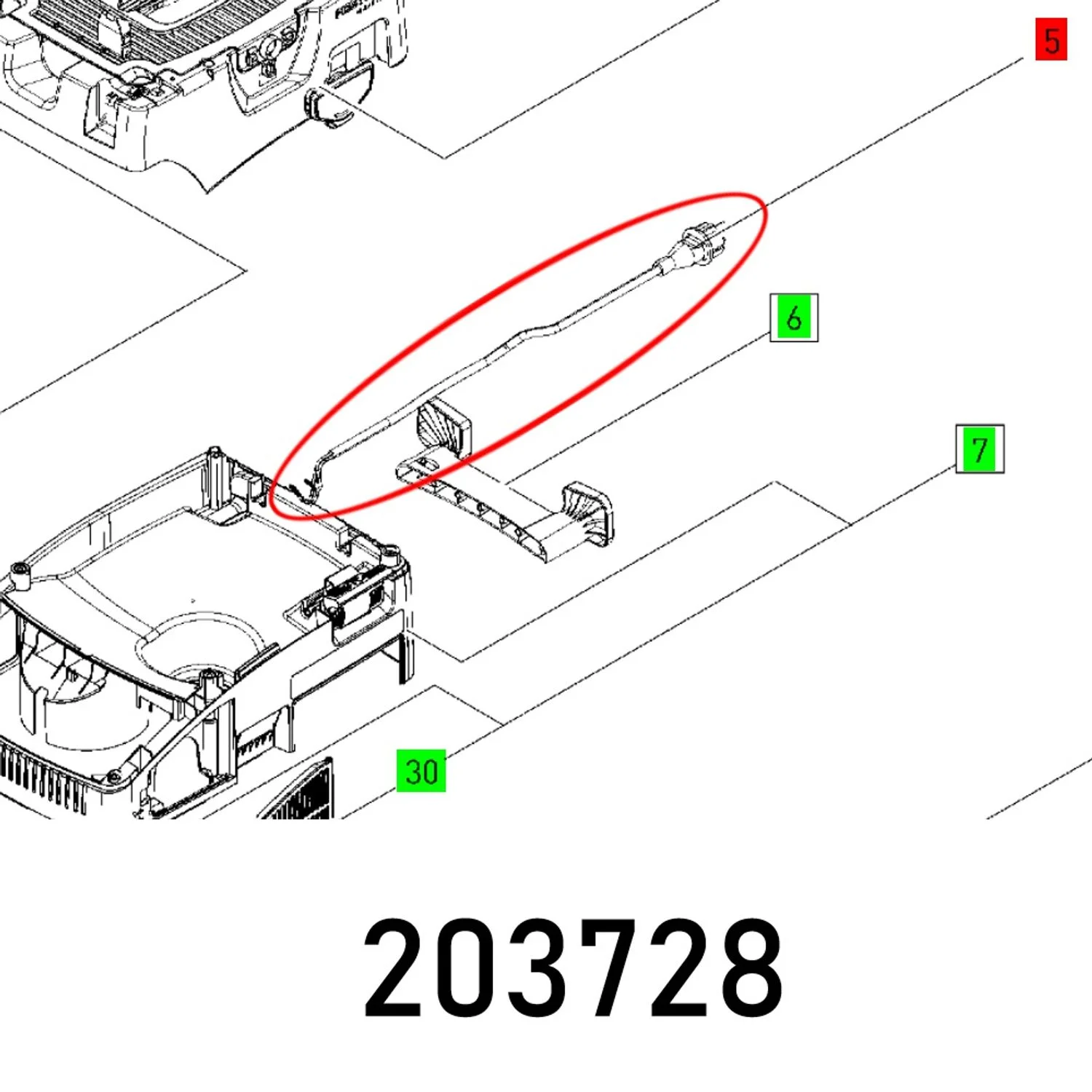 FES203728.webp MAINS CABLE CT MINI - MIDI I (EU) VP - Image 1