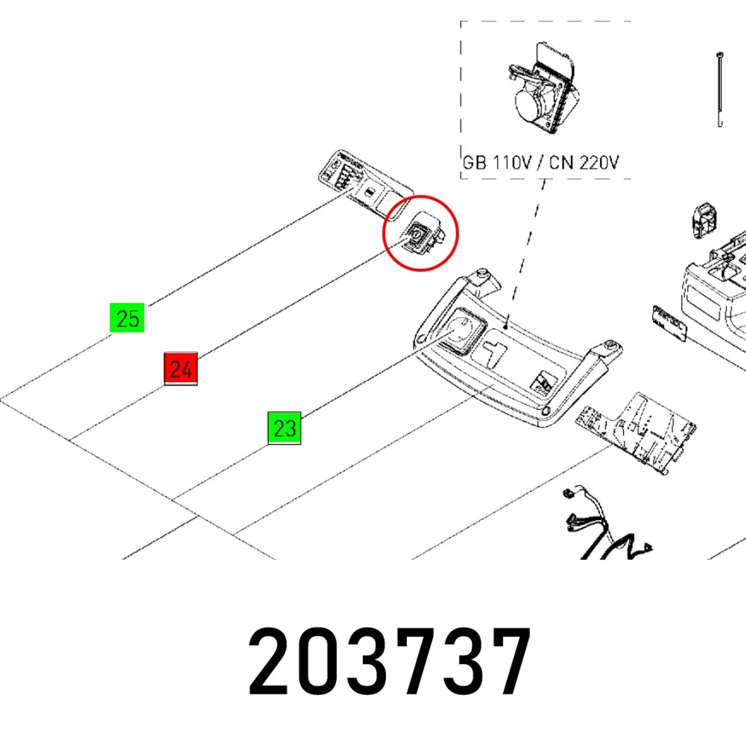 FES203737.webp MAIN SWITCH 10A CT MIDI I ET-BG - Image 1