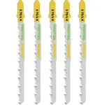 JIGSAW BLADE WOOD CURVES S 75-4 K-5 (5 P