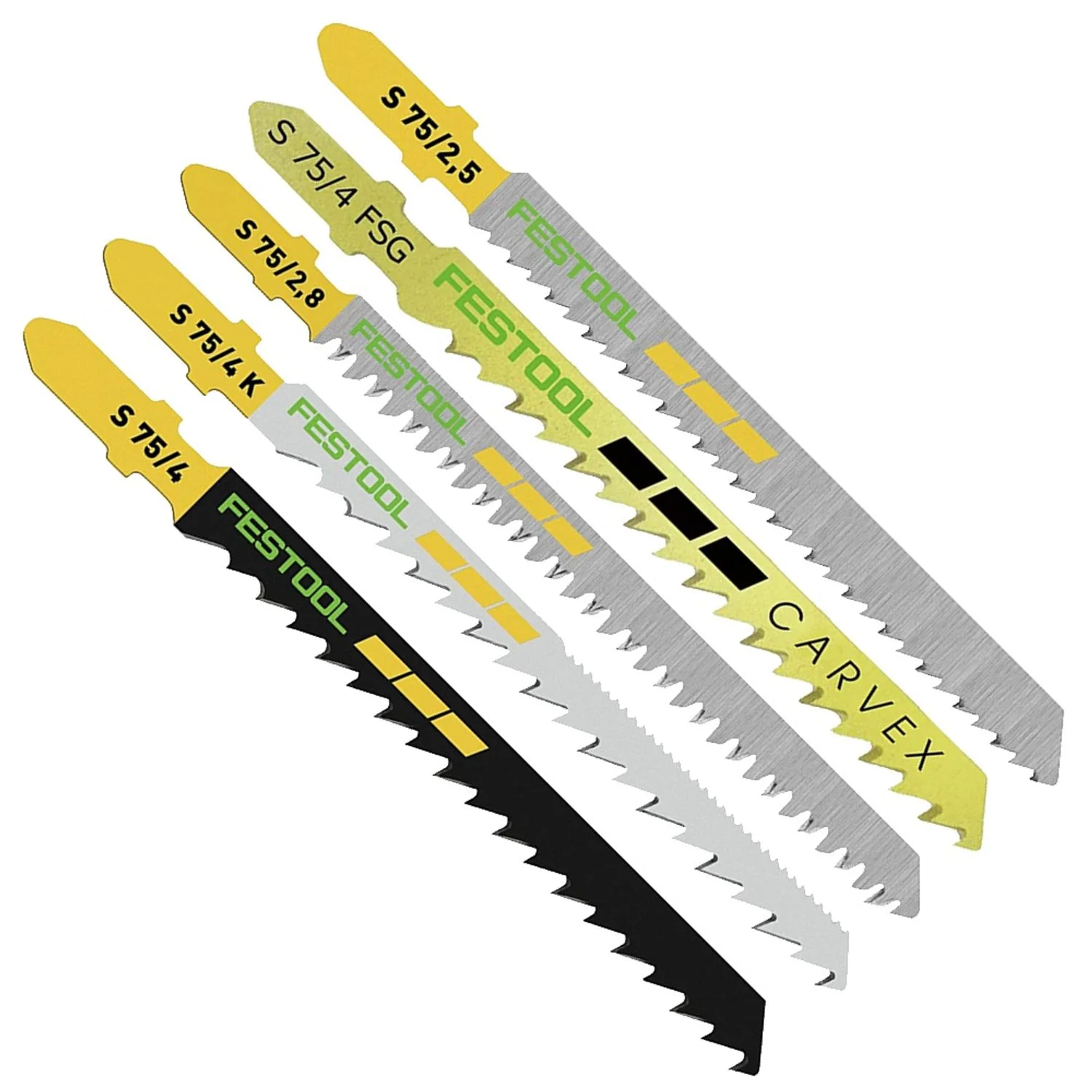 FES204275.webp JIGSAW BLADE 25PCE SET STS-SORT-25 W - Image 1