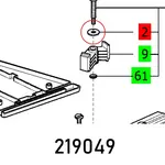 DISC DIN 9021-8 4-100 HV