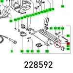 CUP SQUARE BOLT DIN 603-M6X12-4.6