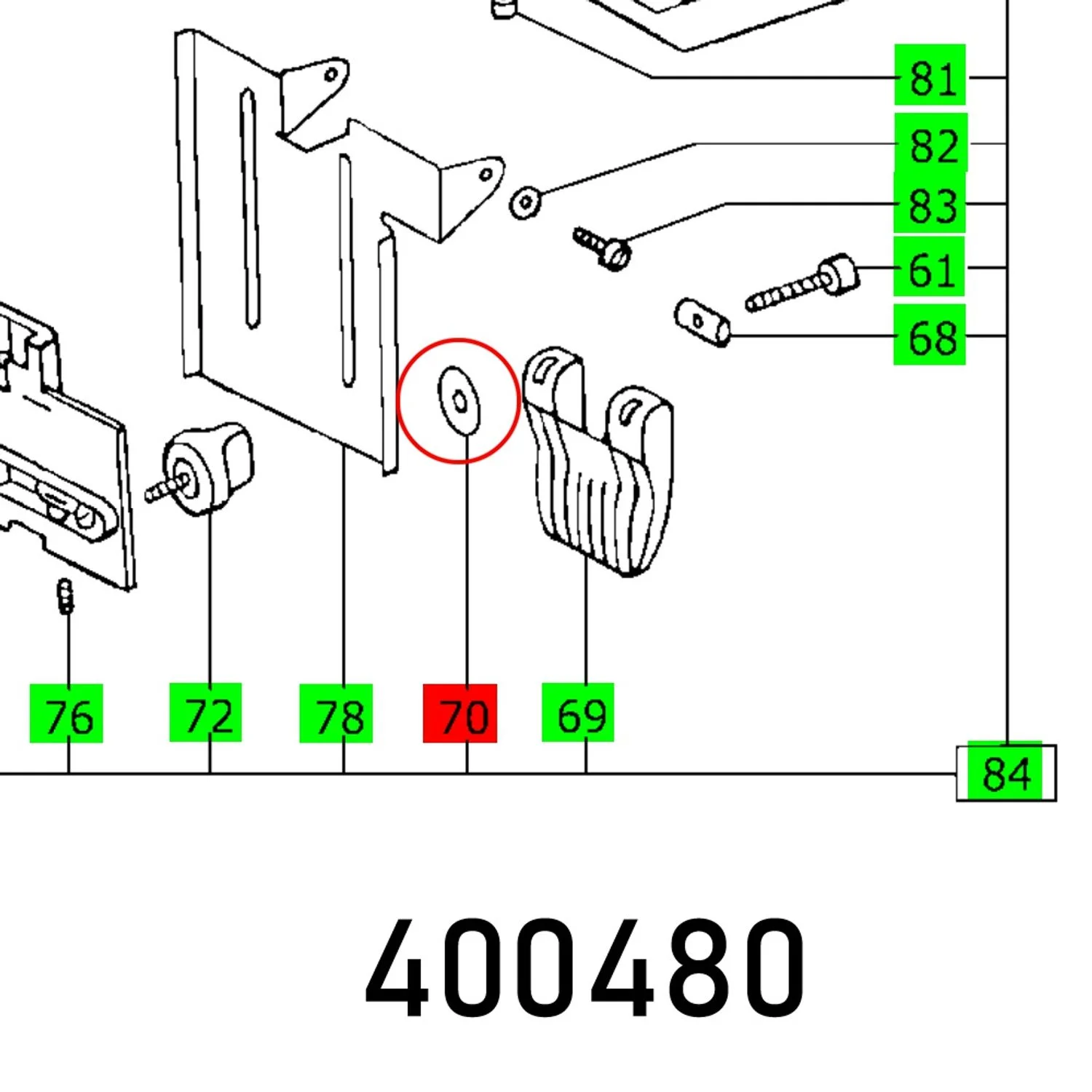 FES400480.webp WASHER MFT 800 ST 6 4X25X1 25 - Image 1