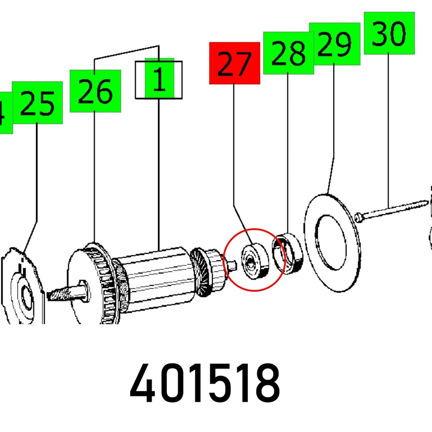 FES401518.webp ROLLER BEARING 607 Z DIN 625 - Image 1