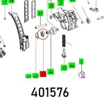 BALL BEARING 6001 2RS DIN 625