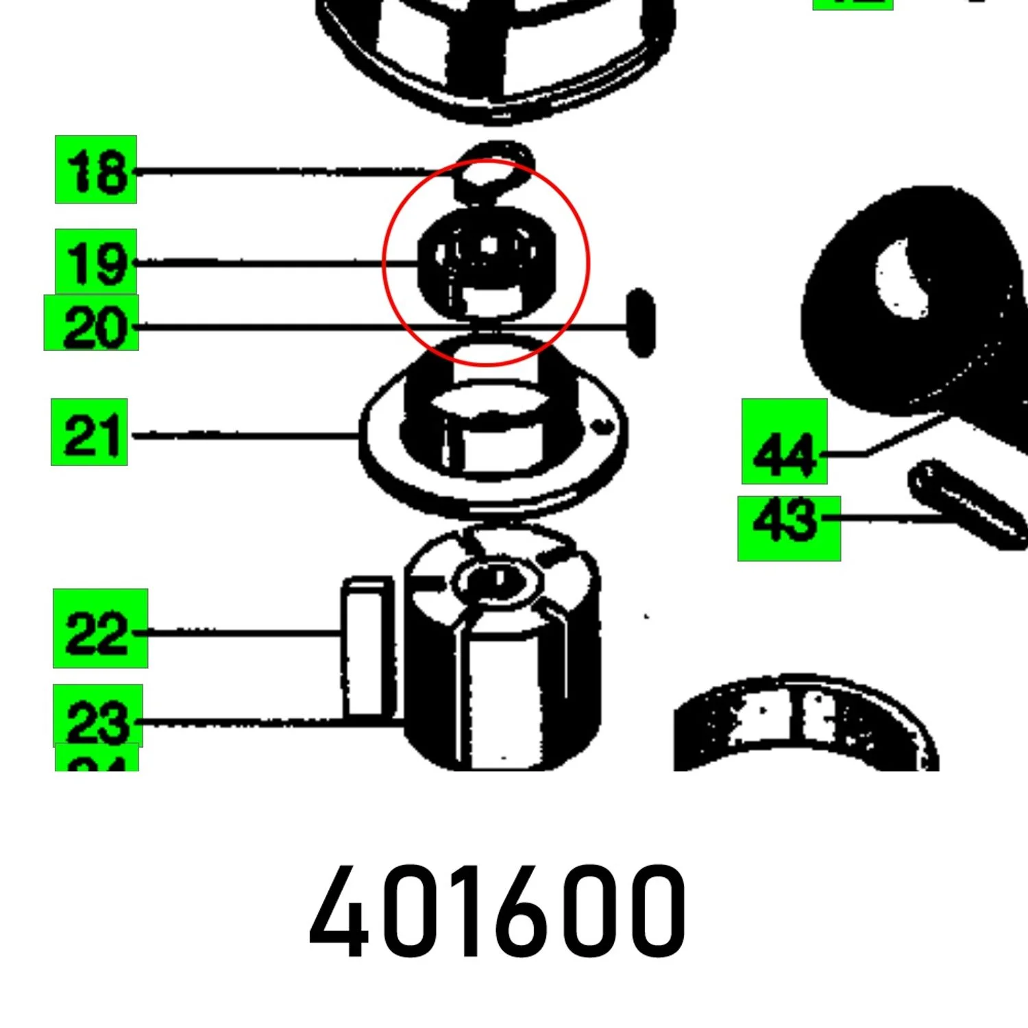 FES401600.webp BALL BEARING 6200 2Z DIN 625 - Image 1