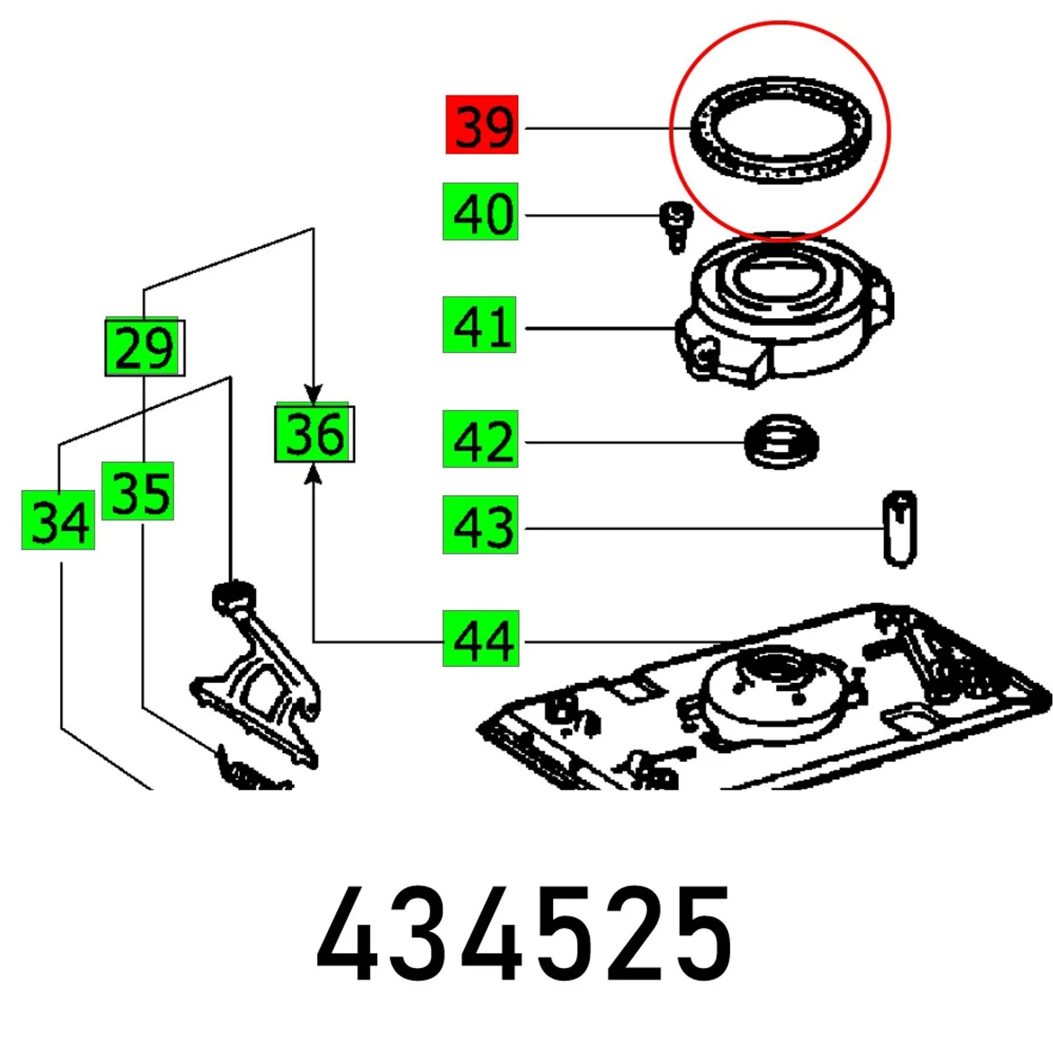 FES434525.webp FELT SEAL RTM-EA - Image 1