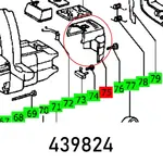MOTOR HOUSING C AP 55