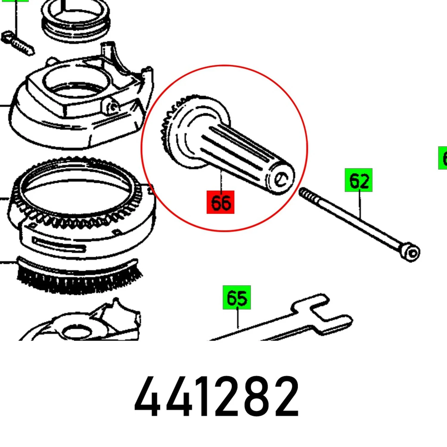 FES441282.webp HANDLE AH-WS D115 - Image 1