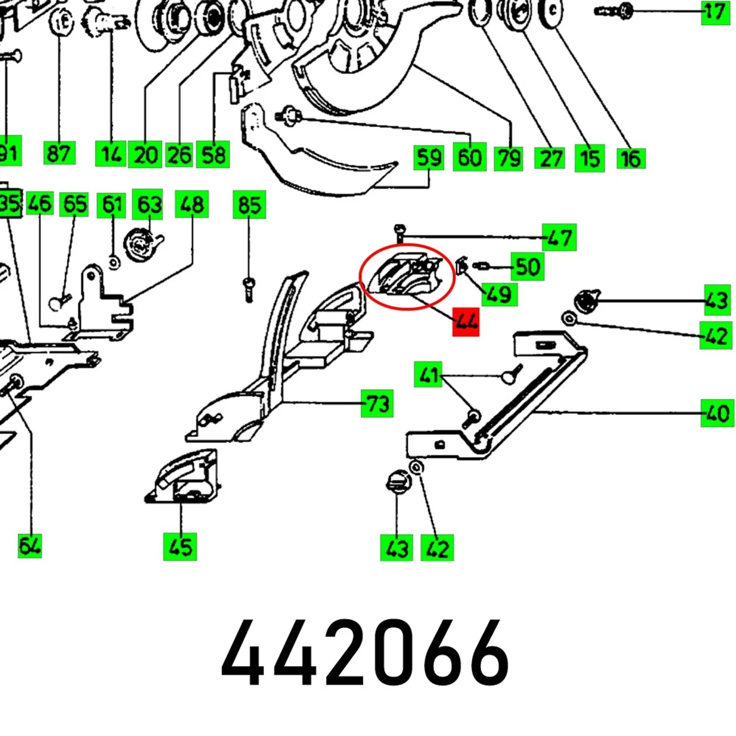 FES442066.webp PIVOT INSERT AP 65 E VORNE - Image 1