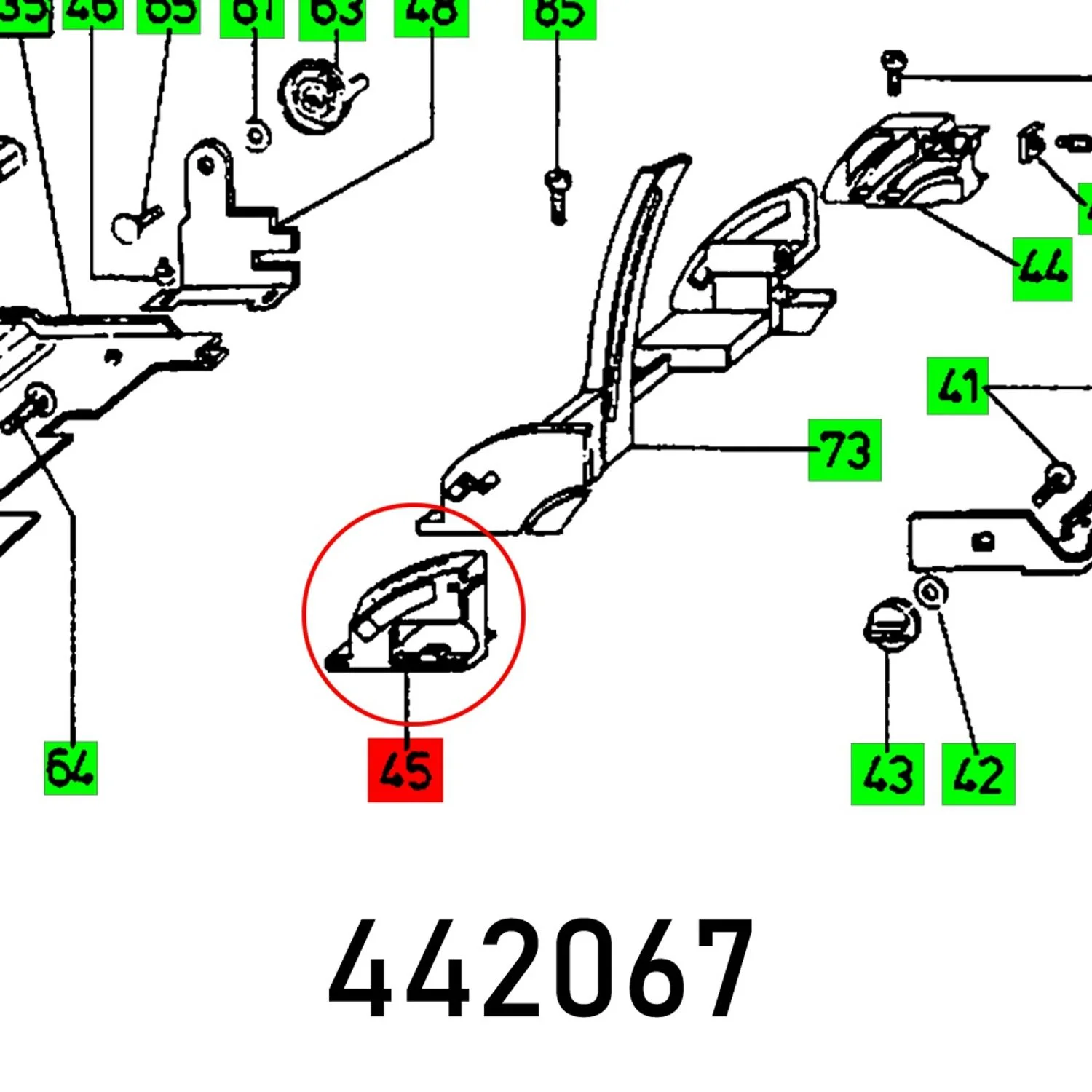 FES442067.webp PIVOT INSERT AP 65 E HINTEN - Image 1