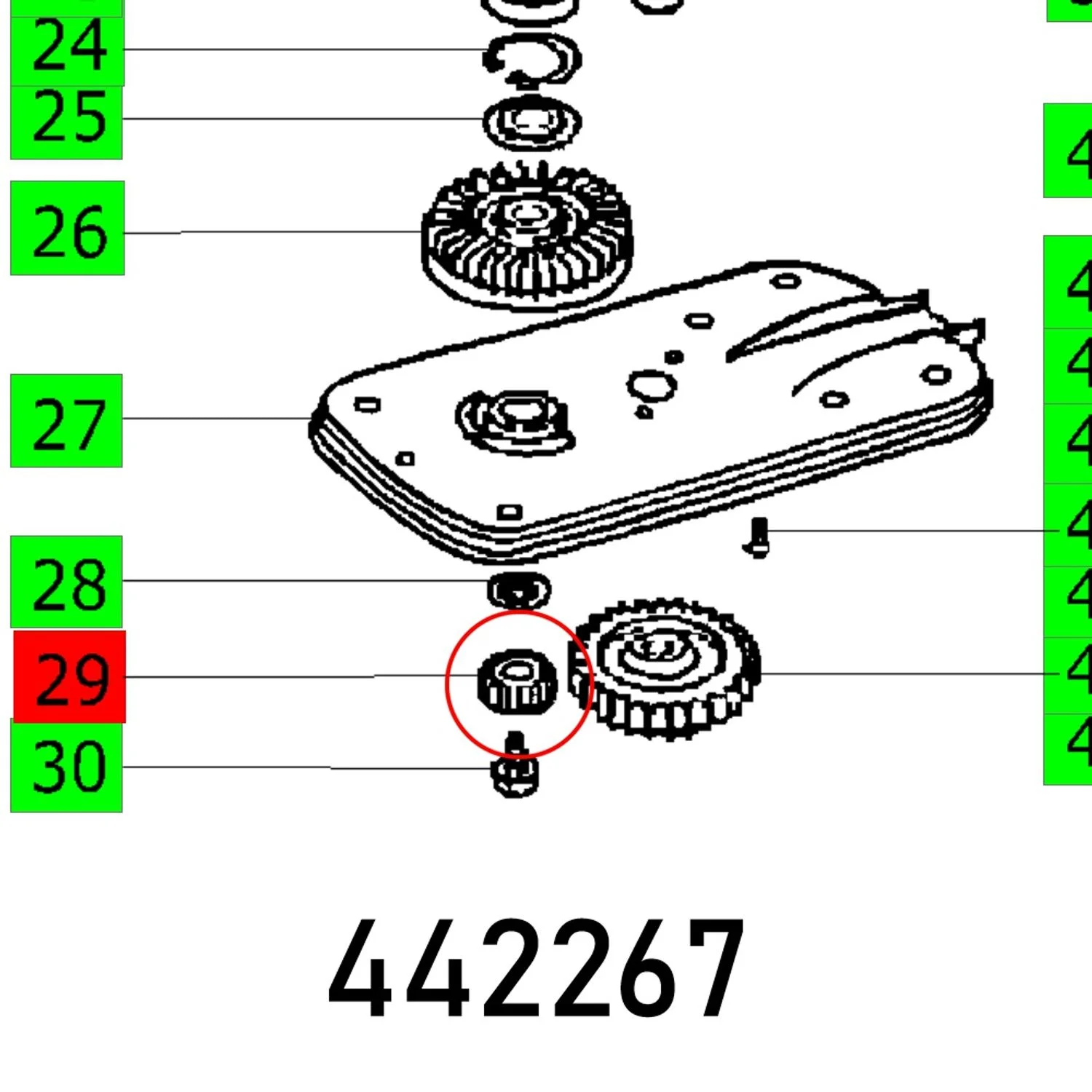 FES442267-1.webp PINION RS 100 - Image 1