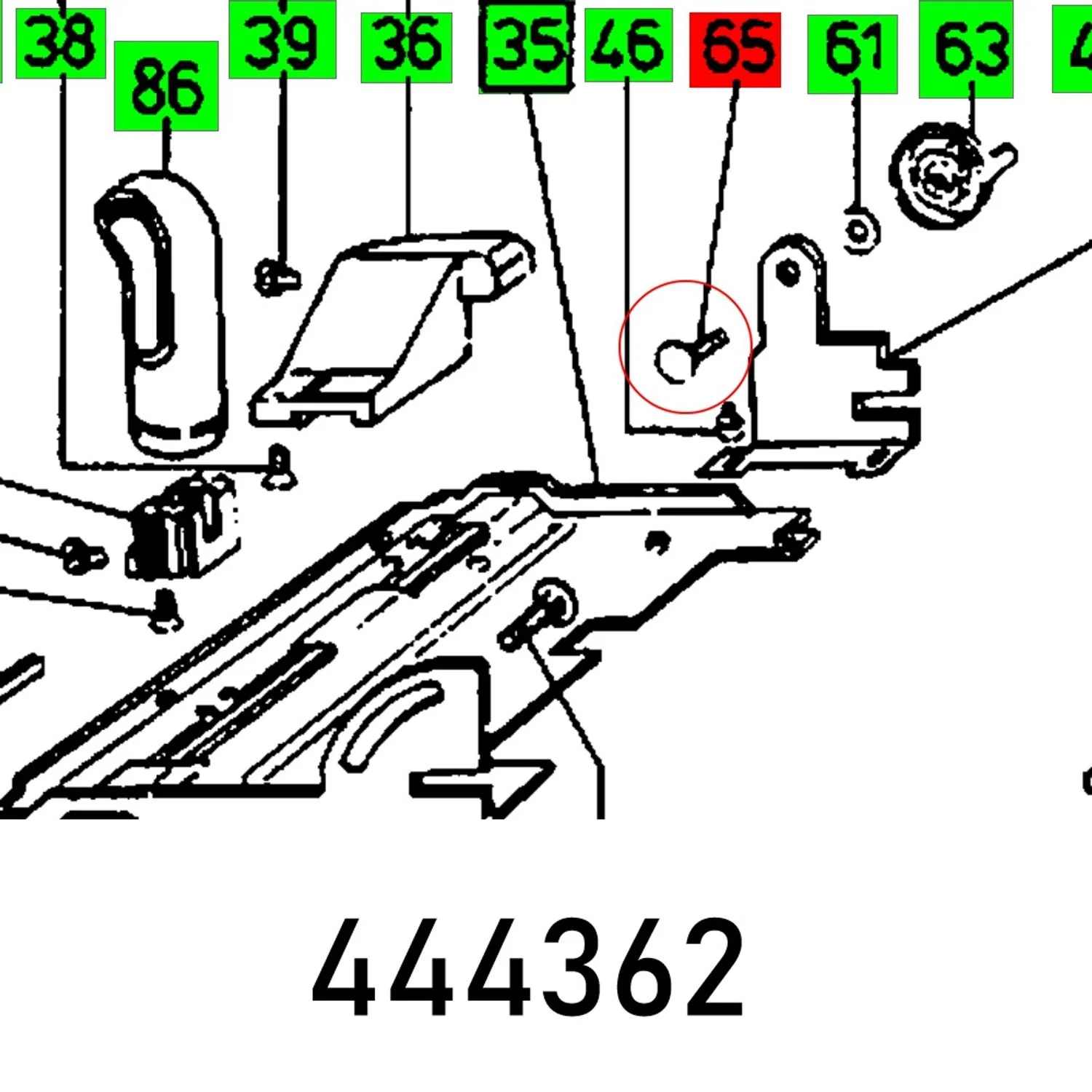 FES444362.webp SCREW AP 65 E - Image 1