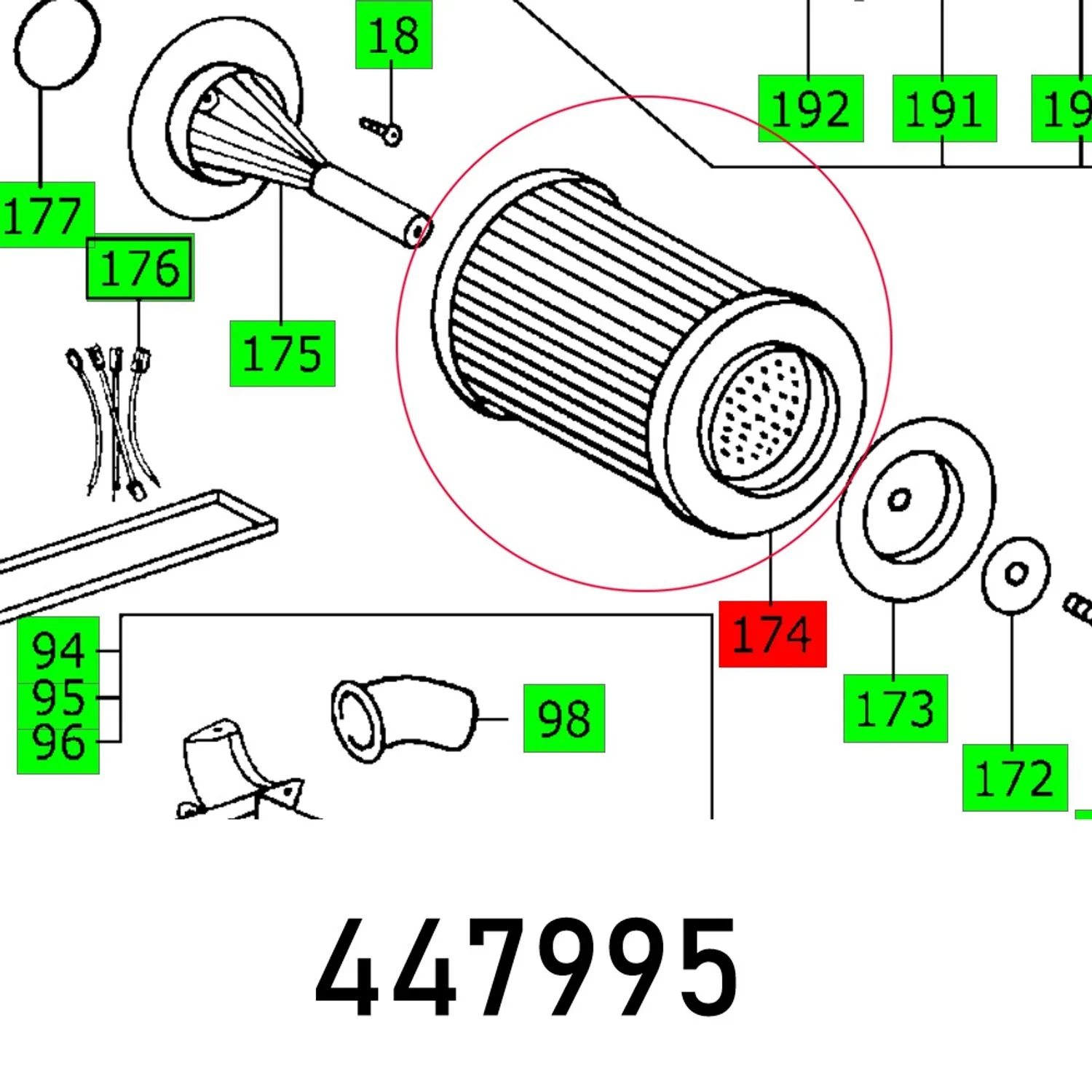 FES447995.webp FILTER CARTRIDG CS 70 EB - Image 1