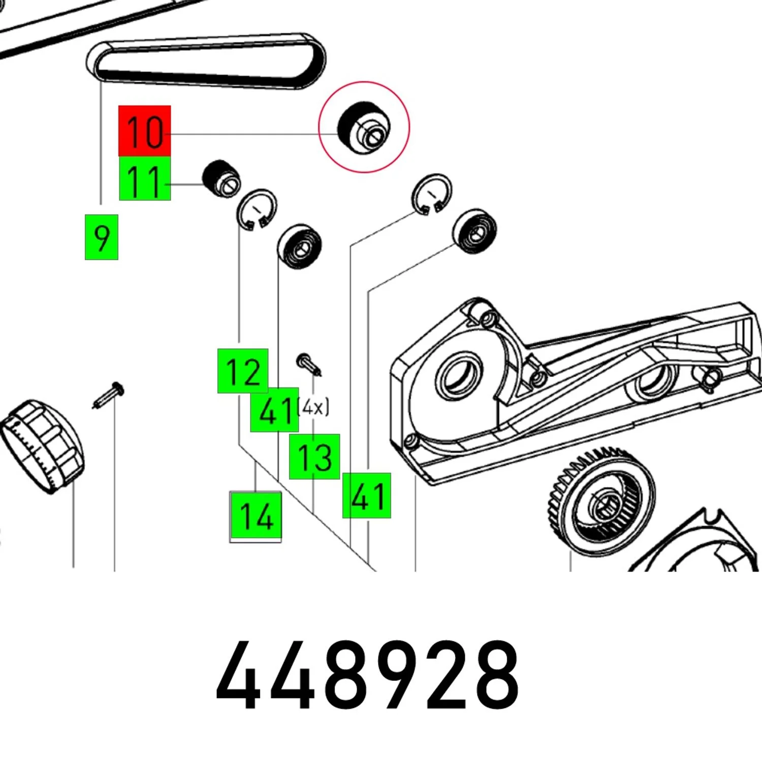 FES448928.webp DRIVE PULLEY EHL 65 EB - Image 1