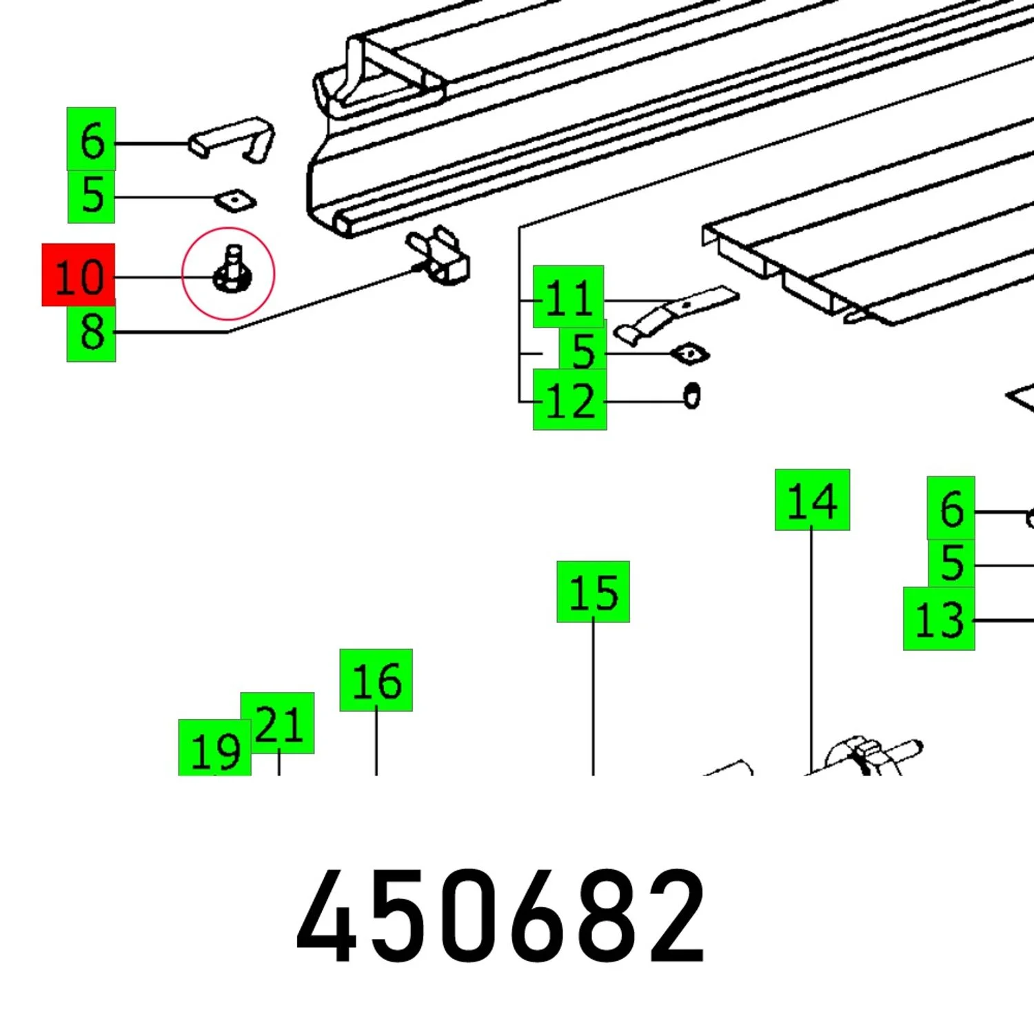 FES450682.webp SAFETY SCREW CS 70EB M6X12VERBUS-RIPP - Image 1
