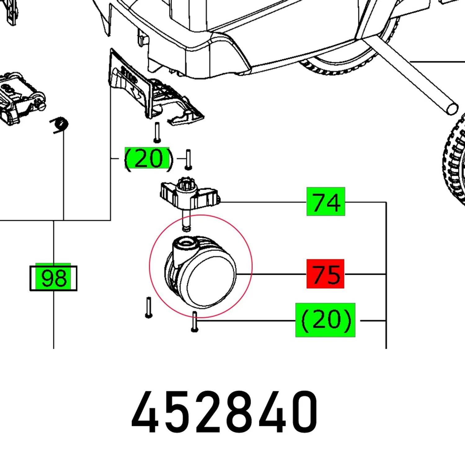 FES452840.webp ROLLER CT - Image 1