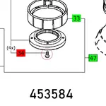CH. HEAD SCREW DIN 7984-M4X6