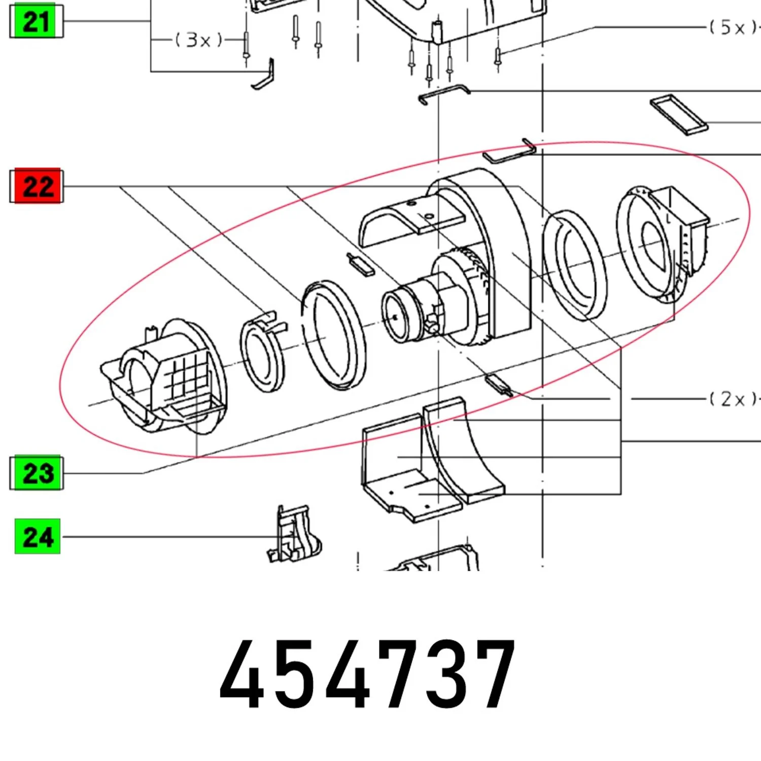 FES454737.webp DRIVE UNIT CT DOMEL 230V - Image 1