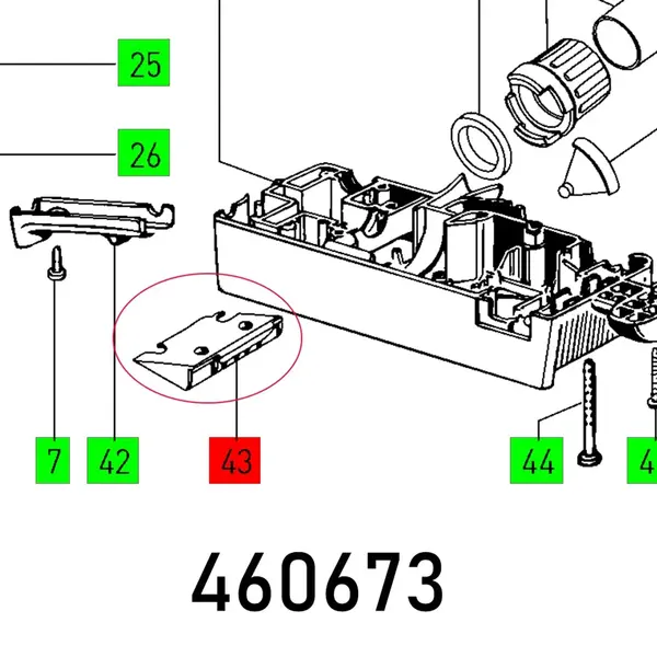 DUST GUIDE-DUST BS 105 E