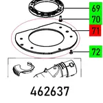PLATE OF 1400 EBQ