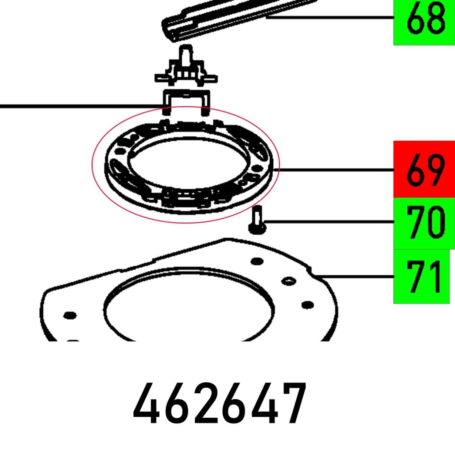 FES462647.webp ADJ. WASHER OF 1400 EBQ - Image 1