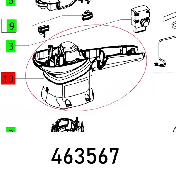 MOTOR FRAME ES 150