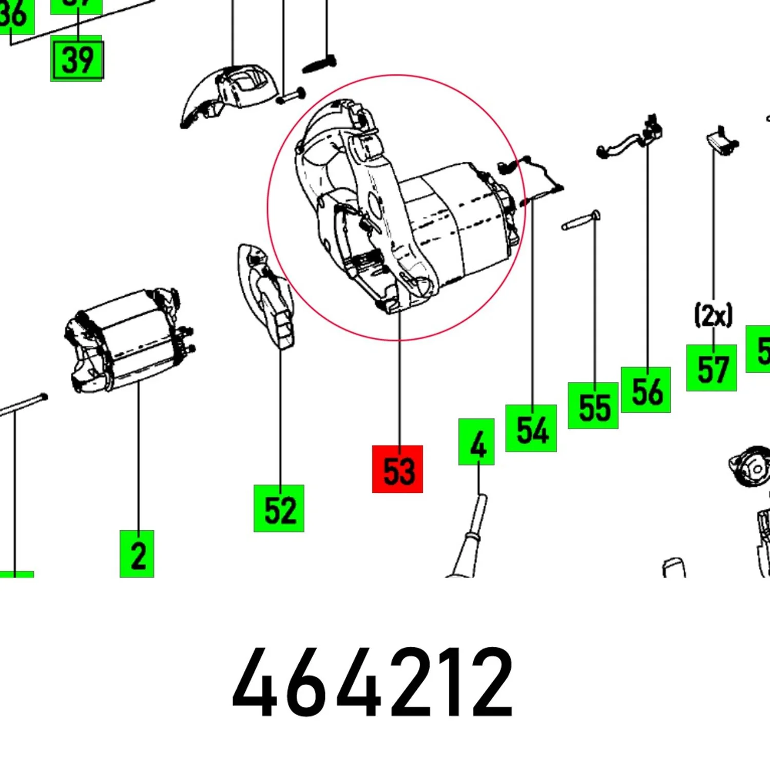 FES464212.webp MOTOR FRAME TS 75 EBQ - Image 1