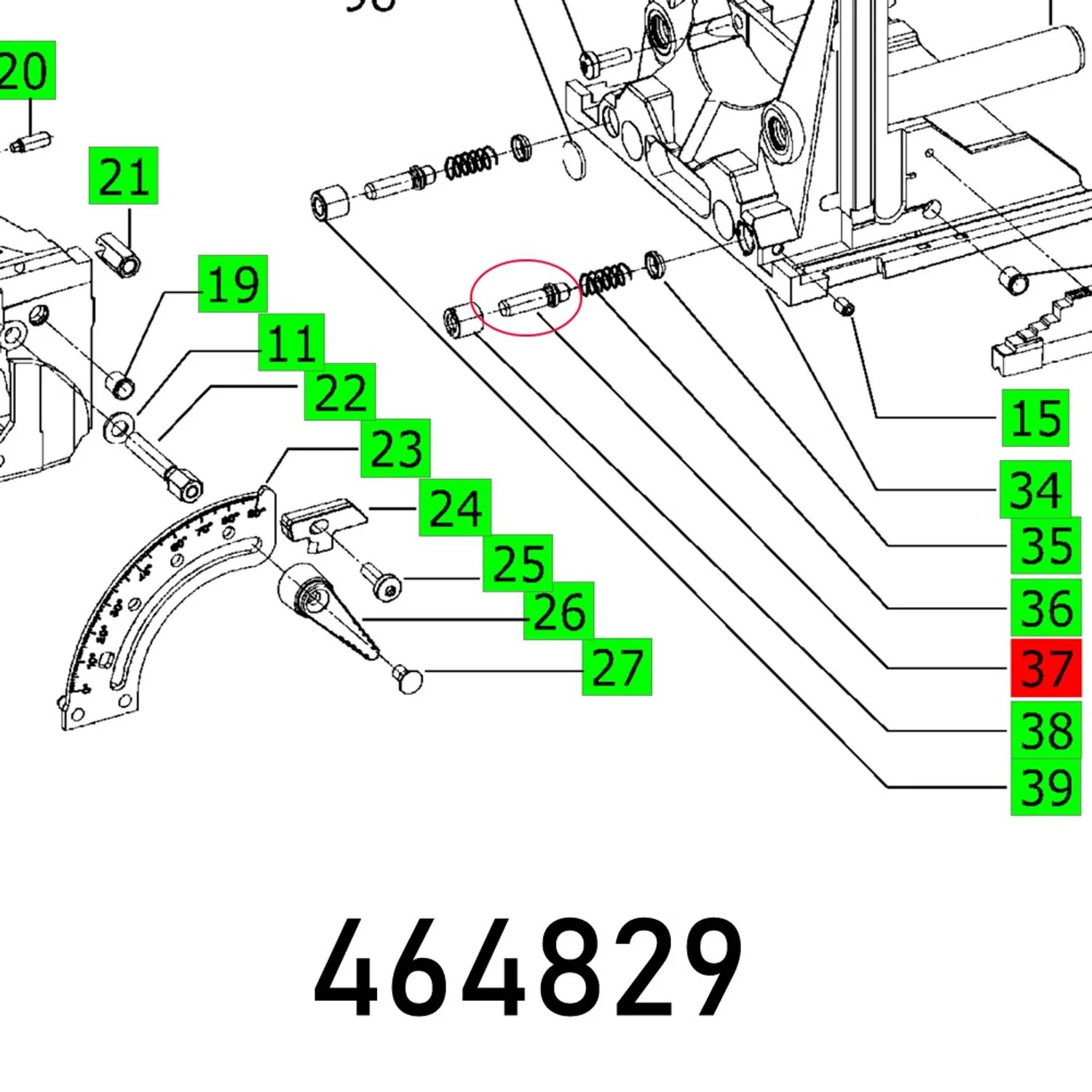 FES464829.webp SPRING-LOCKED C DF 500 Q - Image 1