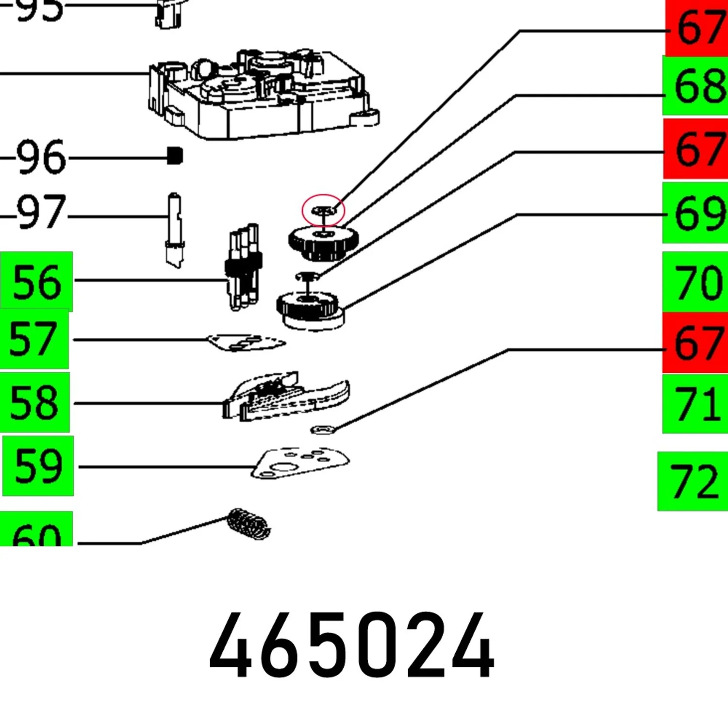 FES465024.webp WASHER 5.3X10X1 DIN PA - Image 1