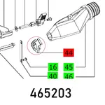 INTAKE FLANGE DF 500 Q