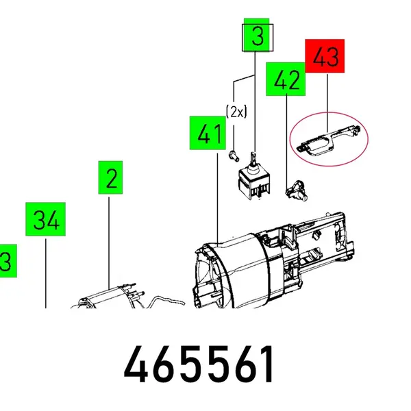 SWITCH ROD RO 150 FEQ