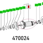 ARMATURE (240V) POLLUX 180E 317.675 230V