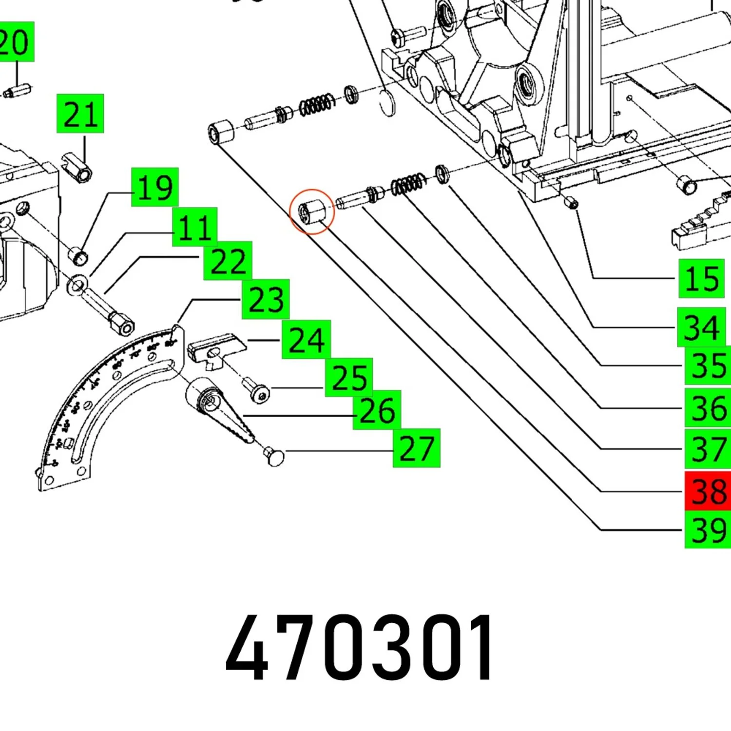 FES470301.webp ECCENTRIC BUSH DF 500-DF 700 - Image 1