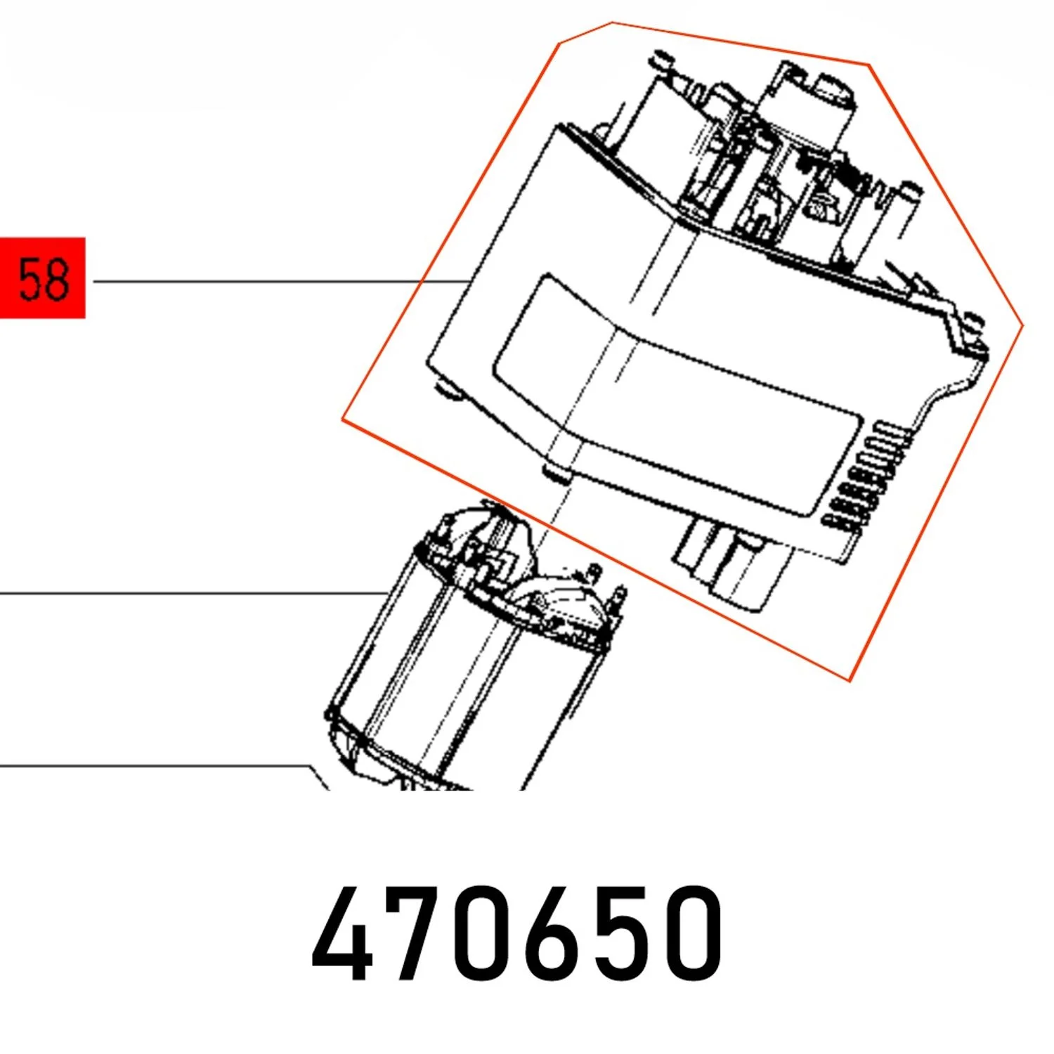 FES470650.webp MOTOR FRAME KS 120 EB - Image 1