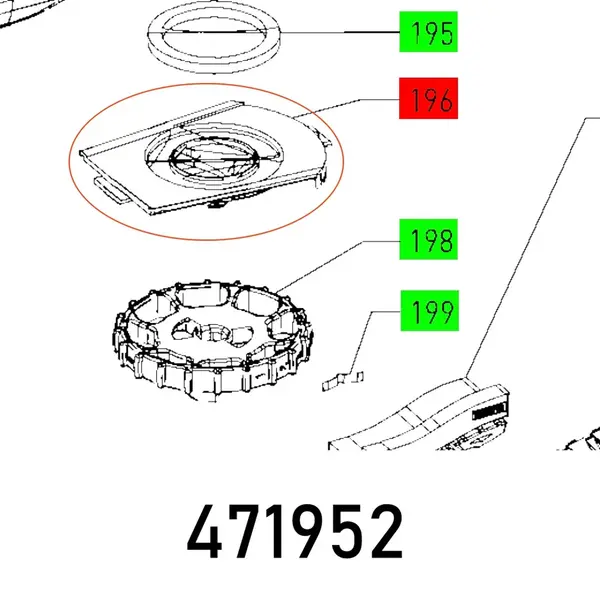 PLATE LHS 225 EQ