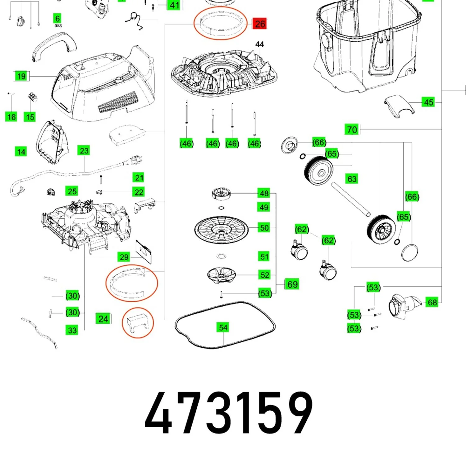 FES473159.webp SEALING SET VCP 171 - Image 1