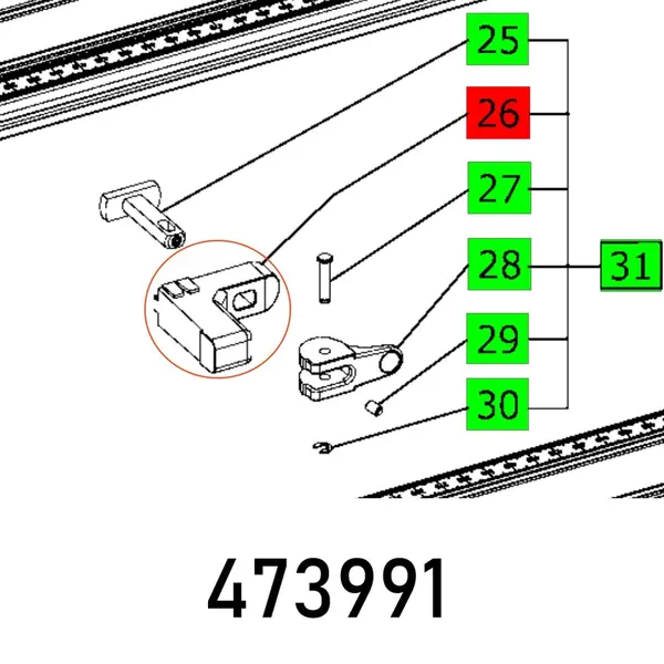 LIMIT STOP FS-PA-VL
