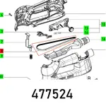 POLY-V-BELT RO 90 DXFEQ