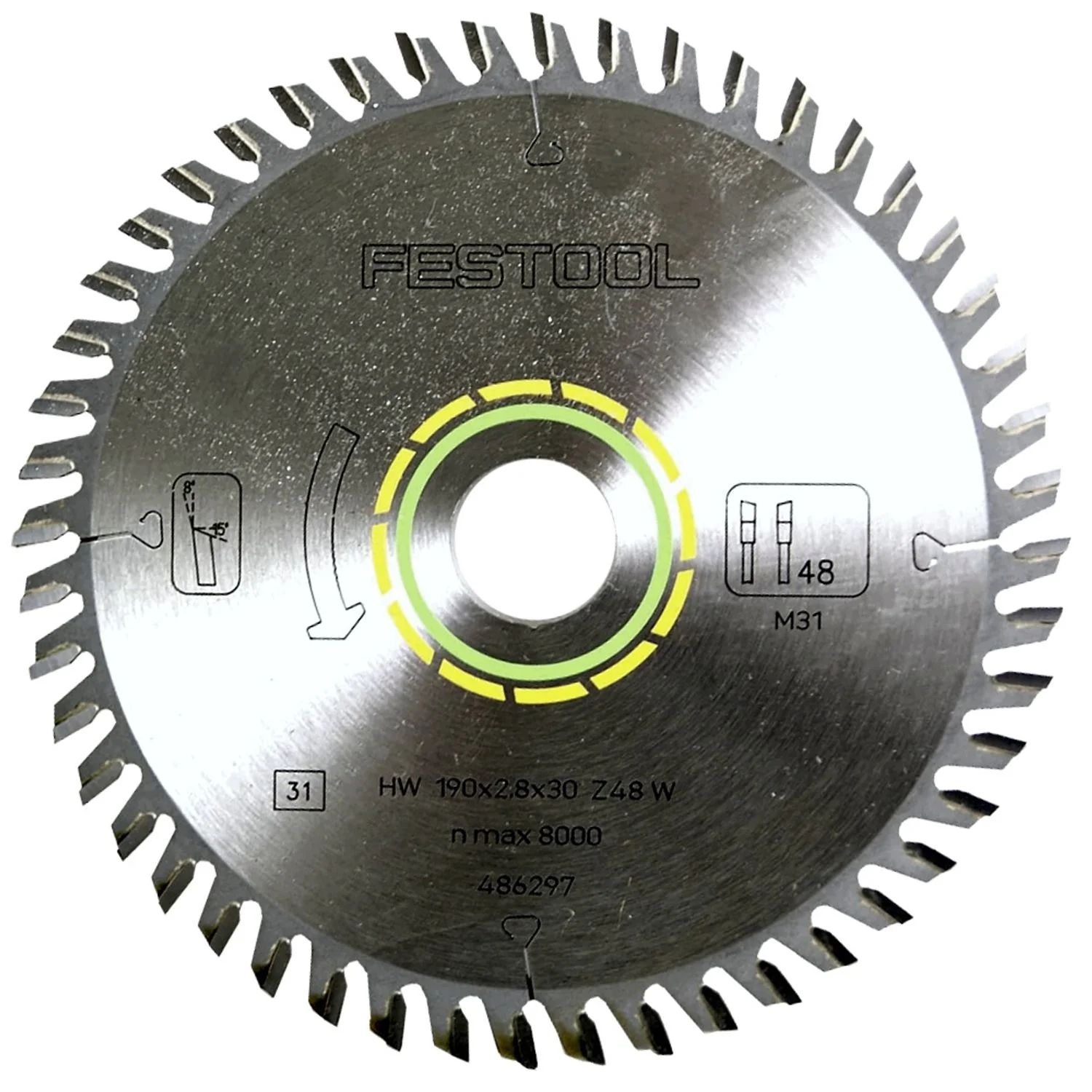 FES486297.webp SAW BLADE HW 190X2 8X30 W48 - Image 1